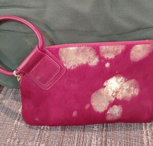Elegant Red and Gold Women's Clutch